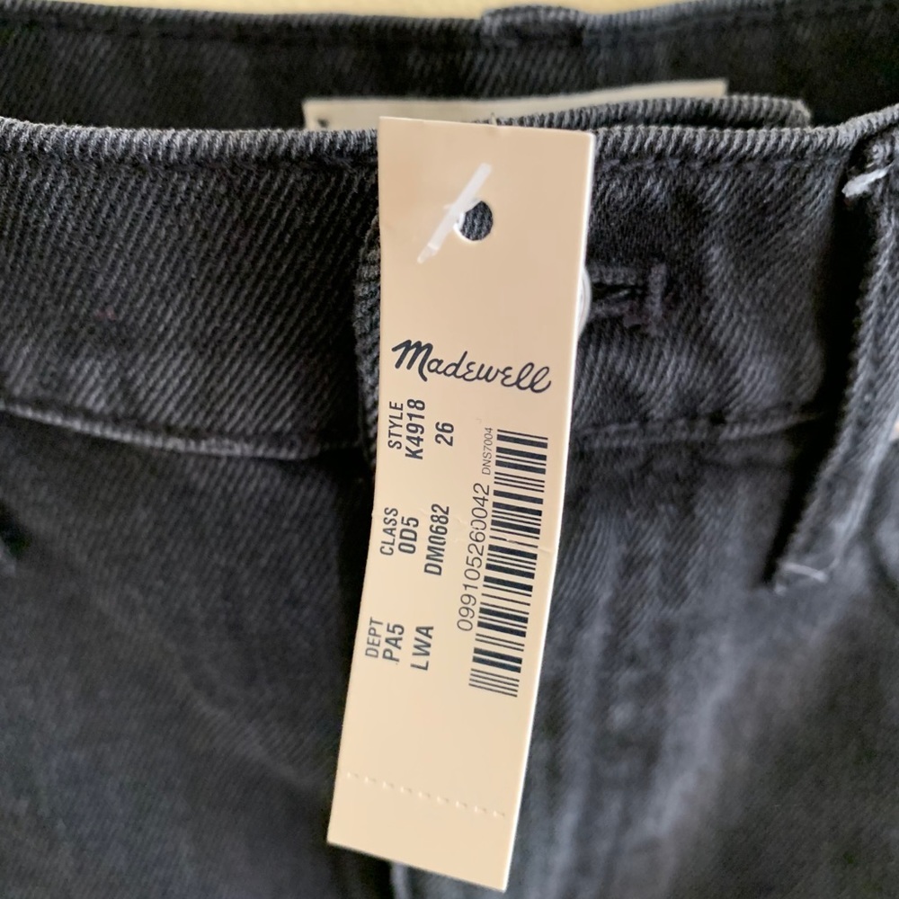 NWT Madewell Rigid Denim A-line Mini Jean Skirt 26 - Picture 6 of 9